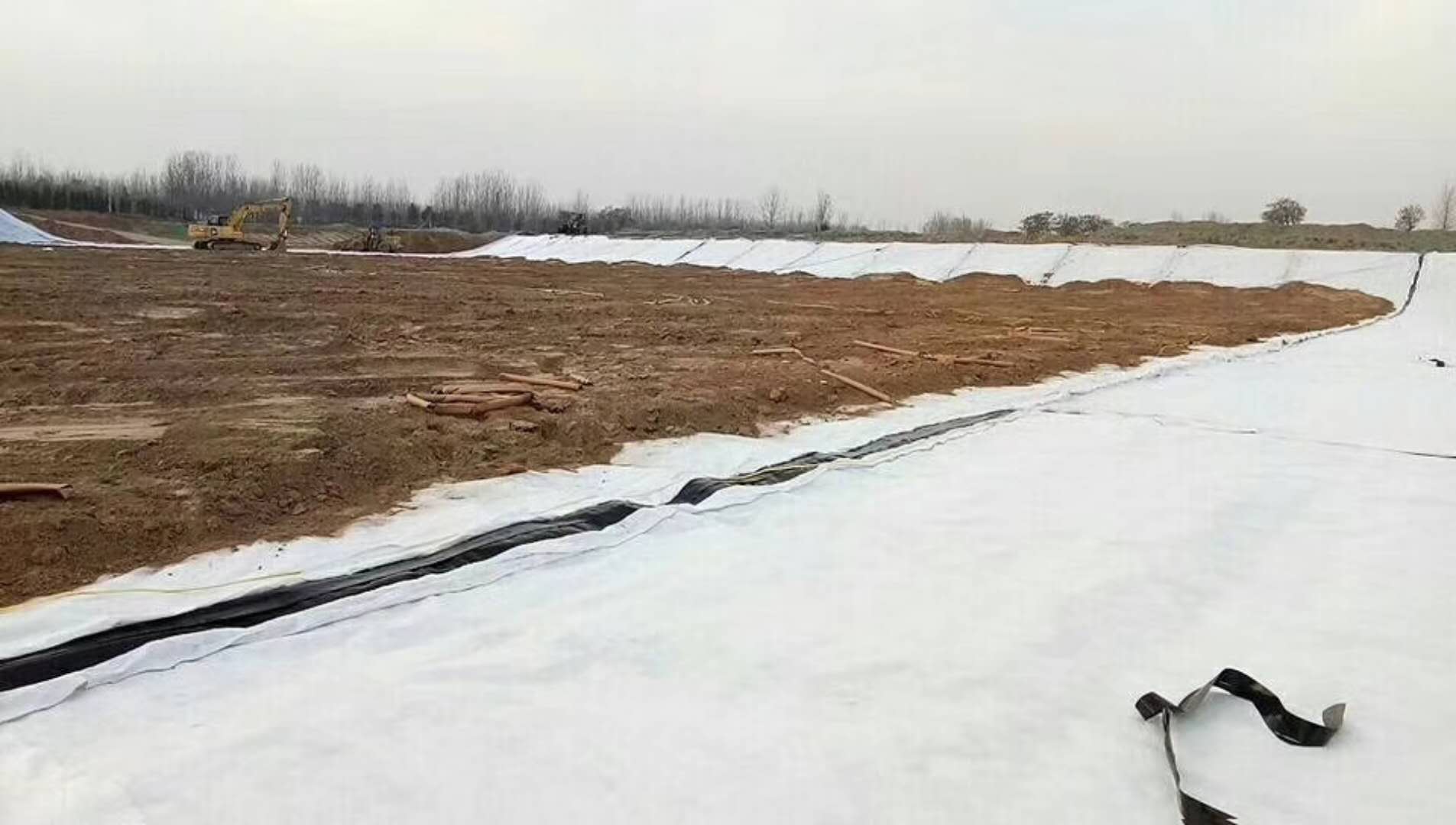 大型湿地人工湖
